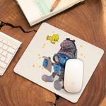 PC, gaming si accesorii - Periferice PC - Mousepad - Mousepad Strumfii Detectiv Sherlock CoolTrend, 21x19cm - Infinity.ro