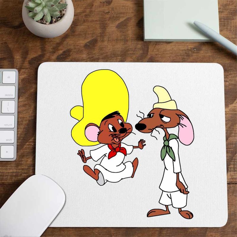 PC, gaming si accesorii - Periferice PC - Mousepad - Mousepad Speedy Gonzales Slowpoke Rodriguez, CoolTrend, 21x19cm - Infinity.ro