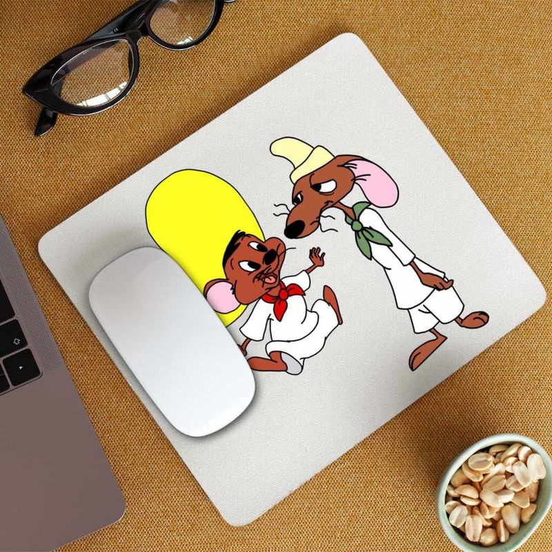 PC, gaming si accesorii - Periferice PC - Mousepad - Mousepad Speedy Gonzales Slowpoke Rodriguez, CoolTrend, 21x19cm - Infinity.ro