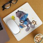 PC, gaming si accesorii - Periferice PC - Mousepad - Mousepad Strumfii Detectiv Sherlock CoolTrend, 21x19cm - Infinity.ro