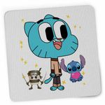 PC, gaming si accesorii - Periferice PC - Mousepad - Mousepad Gumball Desene Animate CoolTrend, 21x19cm - Infinity.ro