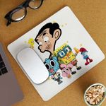 PC, gaming si accesorii - Periferice PC - Mousepad - Mousepad Gumball Mr Bean SpongeBob CoolTrend, 21x19cm - Infinity.ro