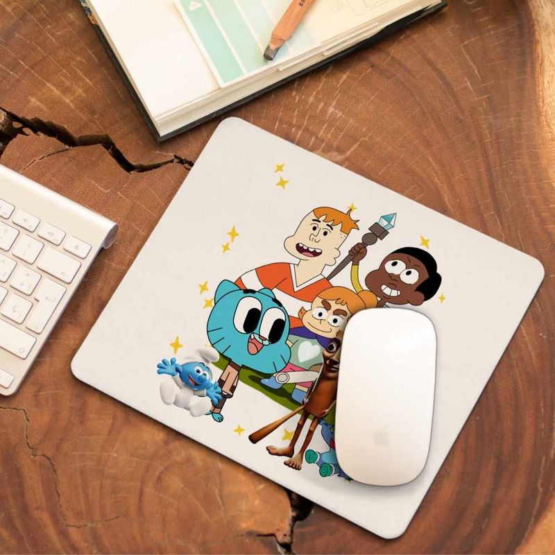 PC, gaming si accesorii - Periferice PC - Mousepad - Mousepad Craig si Dumbrava Gumball Tung Sahur CoolTrend, 21x19cm - Infinity.ro
