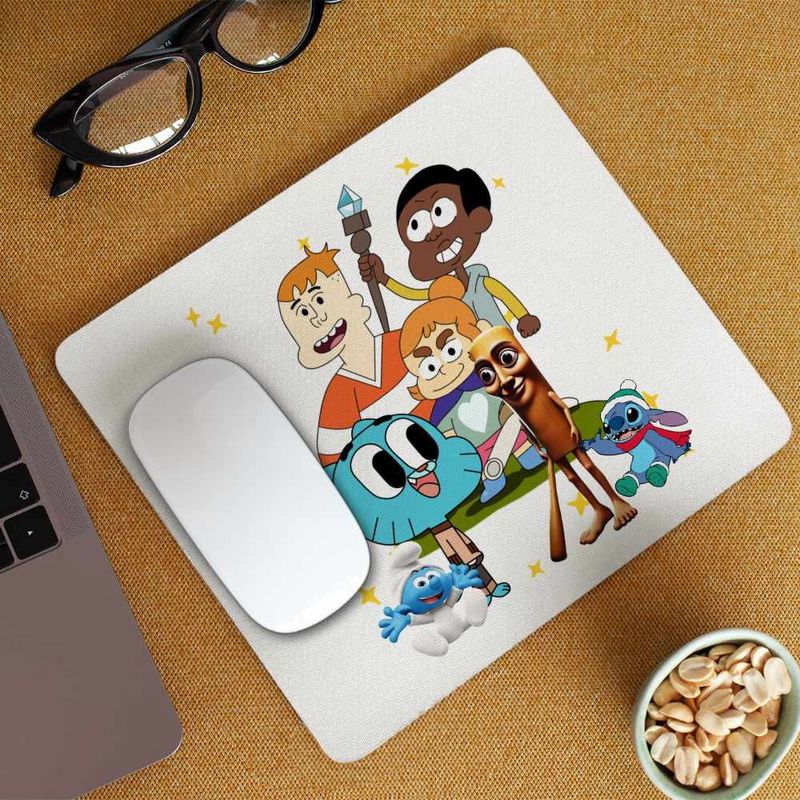 PC, gaming si accesorii - Periferice PC - Mousepad - Mousepad Craig si Dumbrava Gumball Tung Sahur CoolTrend, 21x19cm - Infinity.ro