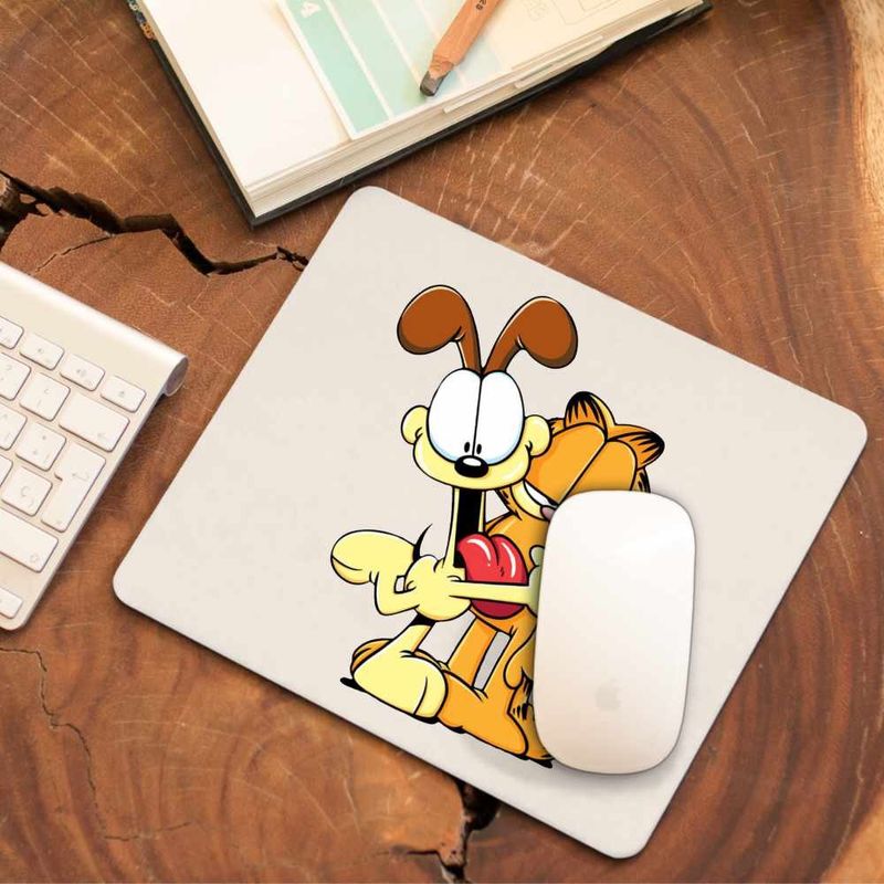 PC, gaming si accesorii - Periferice PC - Mousepad - Mousepad Garfield Odie Best Friends, CoolTrend, 21x19cm - Infinity.ro