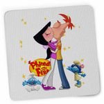 PC, gaming si accesorii - Periferice PC - Mousepad - Mousepad Phineas Isabella Sarut CoolTrend, 21x19cm - Infinity.ro