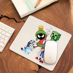PC, gaming si accesorii - Periferice PC - Mousepad - Mousepad Marvin Blue Sonic Creeper Looney Desene, CoolTrend, 21x19cm - Infinity.ro