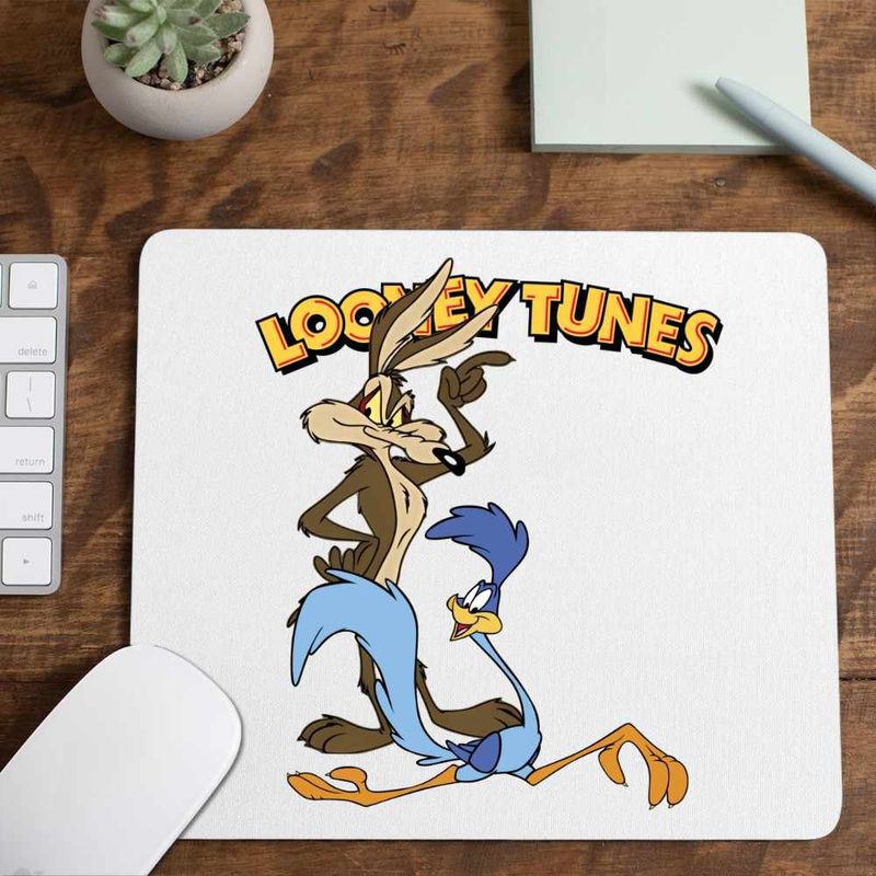 PC, gaming si accesorii - Periferice PC - Mousepad - Mousepad Coiotul Strutul Desene Animate, CoolTrend, 21x19cm - Infinity.ro