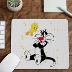 PC, gaming si accesorii - Periferice PC - Mousepad - Mousepad Tweety Motan Sylvester Urmarire CoolTrend, 21x19cm - Infinity.ro