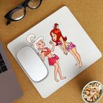 PC, gaming si accesorii - Periferice PC - Mousepad - Mousepad Familia Jetson Judy Epoca de Piatra, CoolTrend, 21x19cm - Infinity.ro