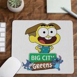 PC, gaming si accesorii - Periferice PC - Mousepad - Mousepad Familia Green Cricket Big City Greens CoolTrend, 21x19cm - Infinity.ro