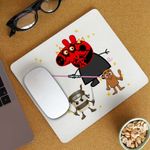 PC, gaming si accesorii - Periferice PC - Mousepad - Mousepad Peppa Star Wars Darth Maul CoolTrend, 21x19cm - Infinity.ro