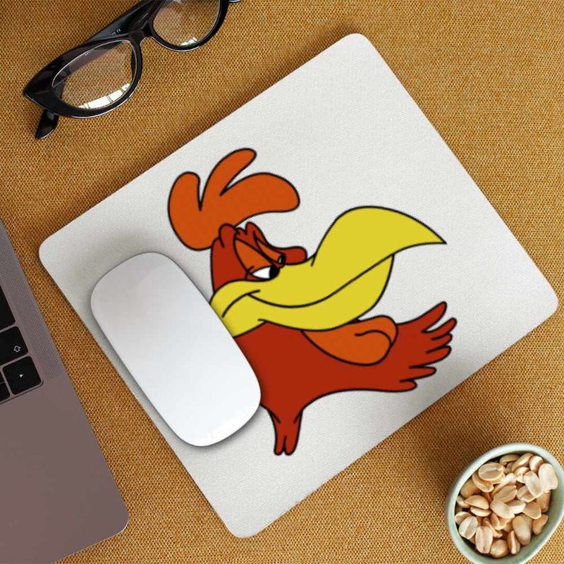 PC, gaming si accesorii - Periferice PC - Mousepad - Mousepad Foghorn Cocos Desene Animate Looney Tunes, CoolTrend, 21x19cm - Infinity.ro