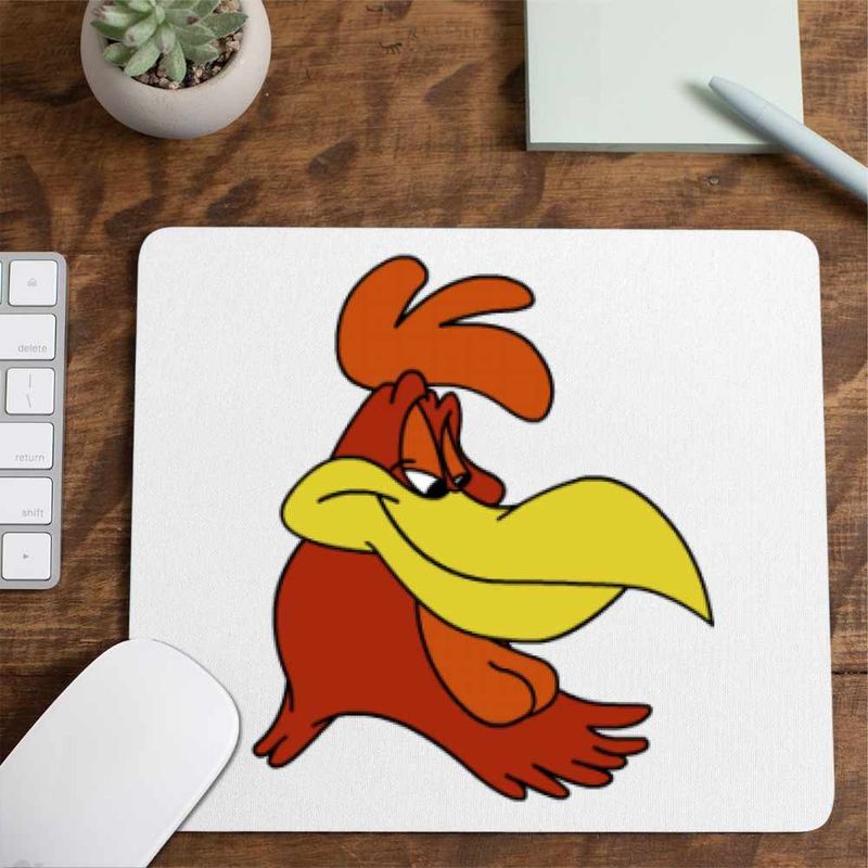 PC, gaming si accesorii - Periferice PC - Mousepad - Mousepad Foghorn Cocos Desene Animate Looney Tunes, CoolTrend, 21x19cm - Infinity.ro