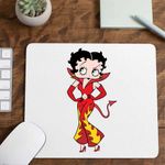 PC, gaming si accesorii - Periferice PC - Mousepad - Mousepad Betty Boop Diavolita Satan Diavol Iad, CoolTrend, 21x19cm - Infinity.ro