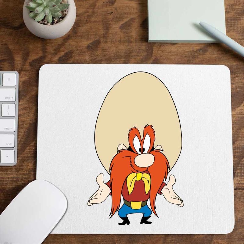 PC, gaming si accesorii - Periferice PC - Mousepad - Mousepad Yosemite Sam Warner Bros, CoolTrend, 21x19cm - Infinity.ro