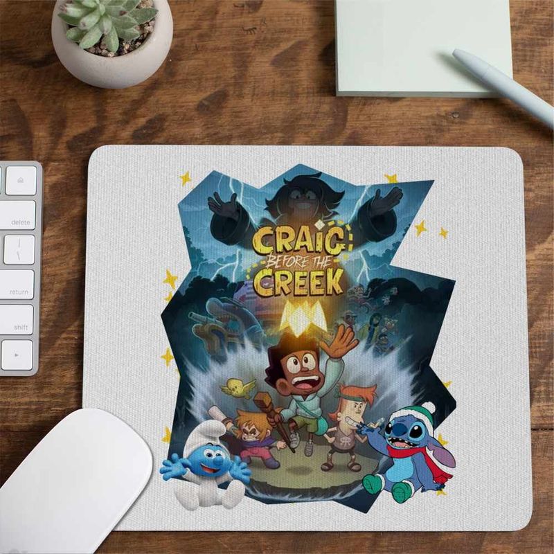PC, gaming si accesorii - Periferice PC - Mousepad - Mousepad Craig Dumbrava Cartoon Network CoolTrend, 21x19cm - Infinity.ro