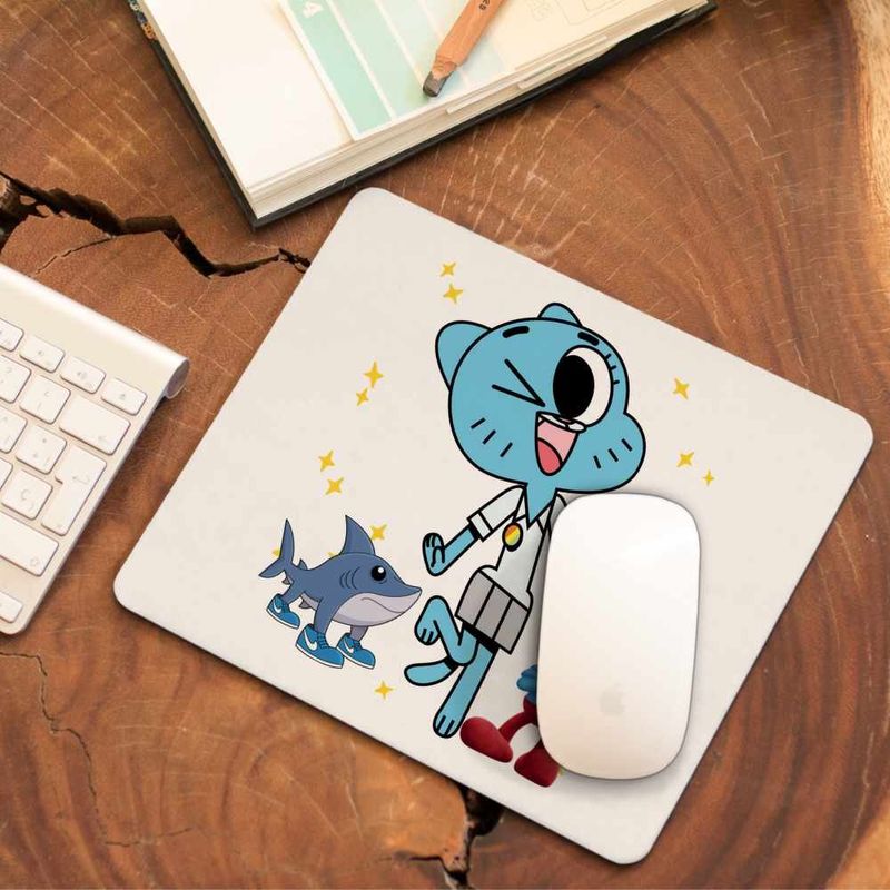 PC, gaming si accesorii - Periferice PC - Mousepad - Mousepad Gumball Nicole Mama CoolTrend, 21x19cm - Infinity.ro