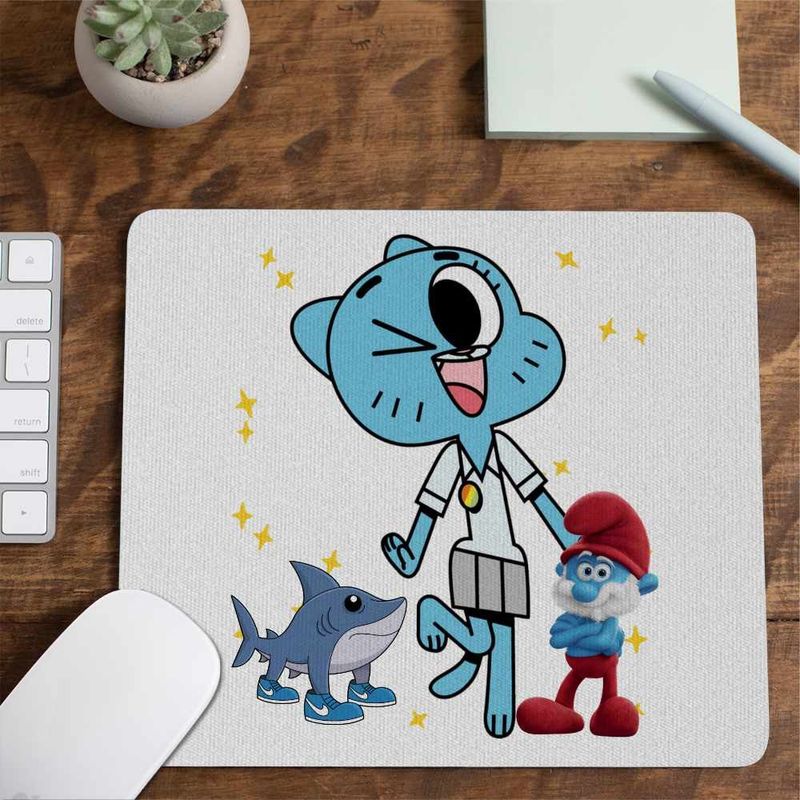 PC, gaming si accesorii - Periferice PC - Mousepad - Mousepad Gumball Nicole Mama CoolTrend, 21x19cm - Infinity.ro