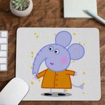 PC, gaming si accesorii - Periferice PC - Mousepad - Mousepad Elefantul Edmond Purcelusa Peppa Pig CoolTrend, 21x19cm - Infinity.ro