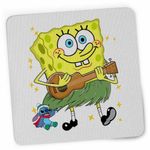 PC, gaming si accesorii - Periferice PC - Mousepad - Mousepad SpongeBob Hawaii Ukulele Serial Sezon CoolTrend, 21x19cm - Infinity.ro