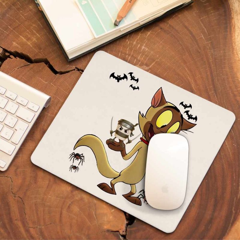 PC, gaming si accesorii - Periferice PC - Mousepad - Mousepad Chester Draculas Vampirul Iepuras CoolTrend, 21x19cm - Infinity.ro