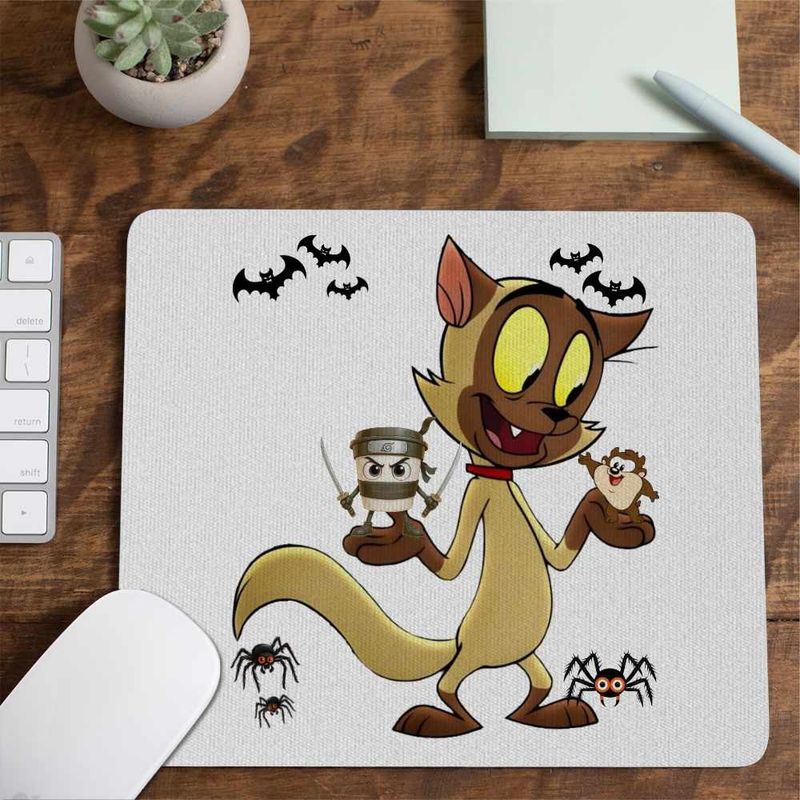 PC, gaming si accesorii - Periferice PC - Mousepad - Mousepad Chester Draculas Vampirul Iepuras CoolTrend, 21x19cm - Infinity.ro