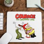 PC, gaming si accesorii - Periferice PC - Mousepad - Mousepad Curaj Cainele Fricos Bunicu Bunica Scaun, CoolTrend, 21x19cm - Infinity.ro