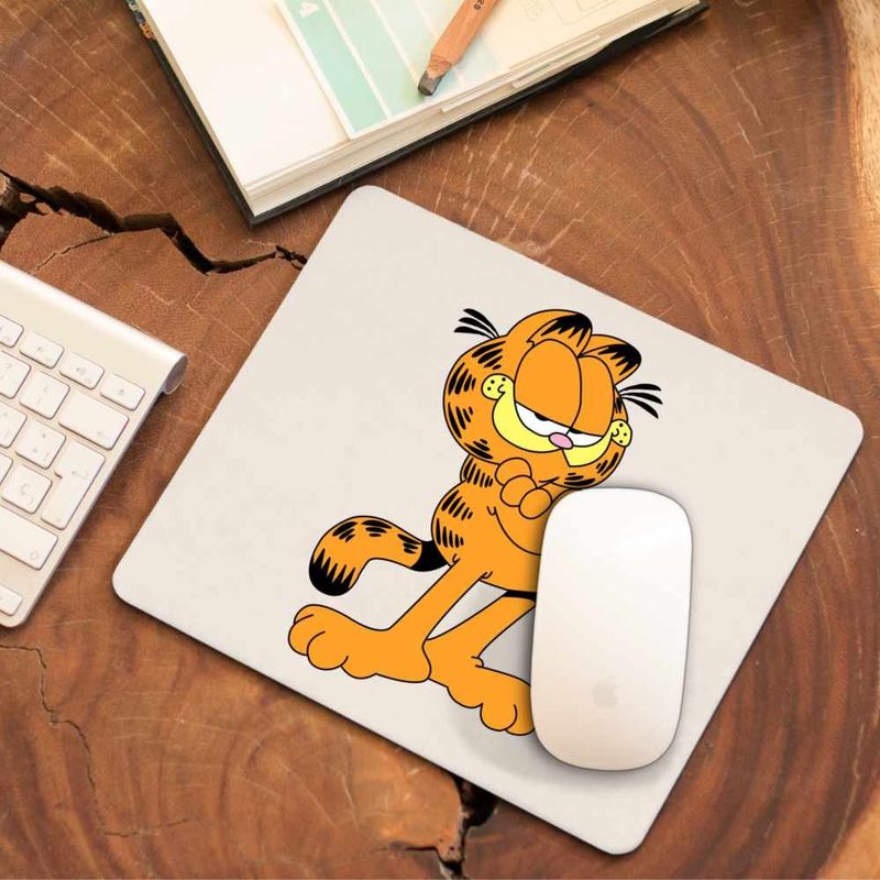 PC, gaming si accesorii - Periferice PC - Mousepad - Mousepad Garfield Motanul Lenes, CoolTrend, 21x19cm - Infinity.ro