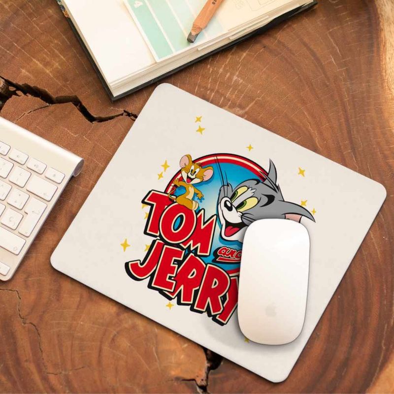 PC, gaming si accesorii - Periferice PC - Mousepad - Mousepad Tom si Jerry CoolTrend, 21x19cm - Infinity.ro