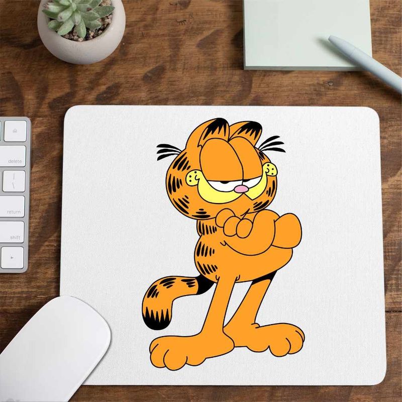 PC, gaming si accesorii - Periferice PC - Mousepad - Mousepad Garfield Motanul Lenes, CoolTrend, 21x19cm - Infinity.ro