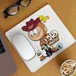 PC, gaming si accesorii - Periferice PC - Mousepad - Mousepad Casa Loud Lincoln Cowboy Western CoolTrend, 21x19cm - Infinity.ro