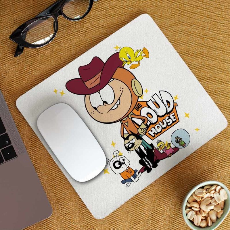 PC, gaming si accesorii - Periferice PC - Mousepad - Mousepad Casa Loud Lincoln Cowboy Western CoolTrend, 21x19cm - Infinity.ro