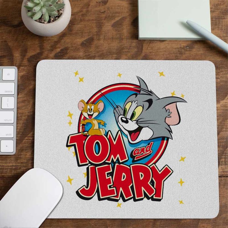PC, gaming si accesorii - Periferice PC - Mousepad - Mousepad Tom si Jerry CoolTrend, 21x19cm - Infinity.ro