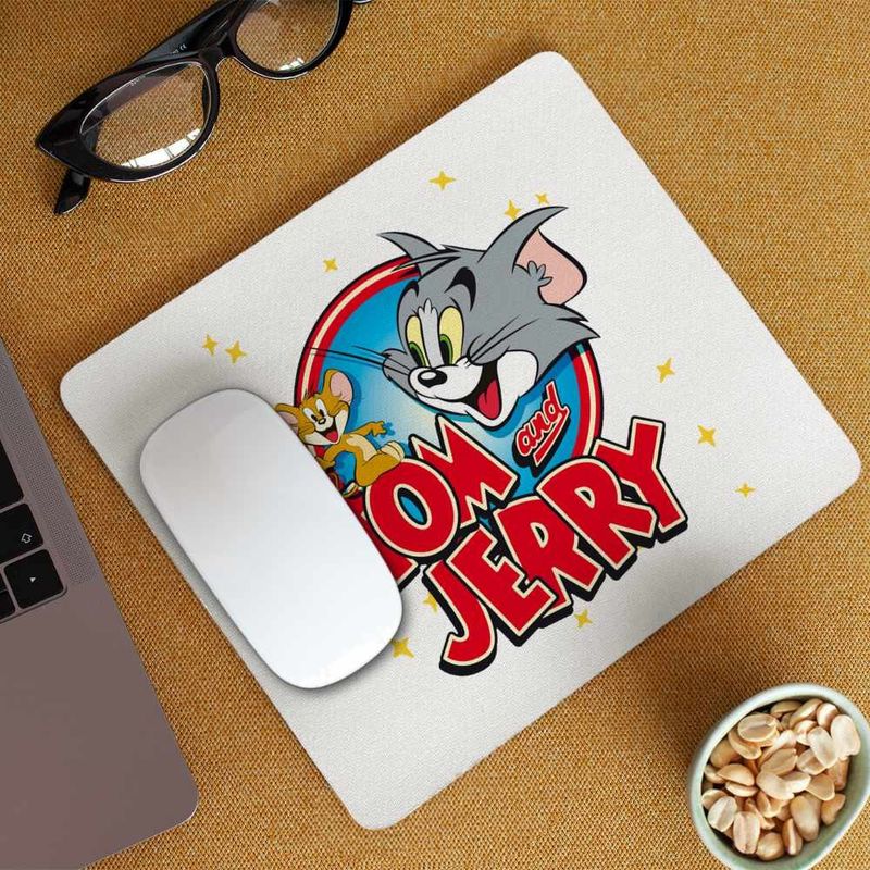 PC, gaming si accesorii - Periferice PC - Mousepad - Mousepad Tom si Jerry CoolTrend, 21x19cm - Infinity.ro