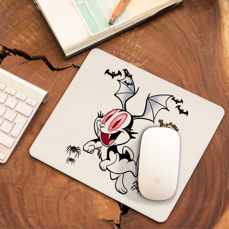 PC, gaming si accesorii - Periferice PC - Mousepad - Mousepad Draculas Vampirul Iepuras Liliac CoolTrend, 21x19cm - Infinity.ro