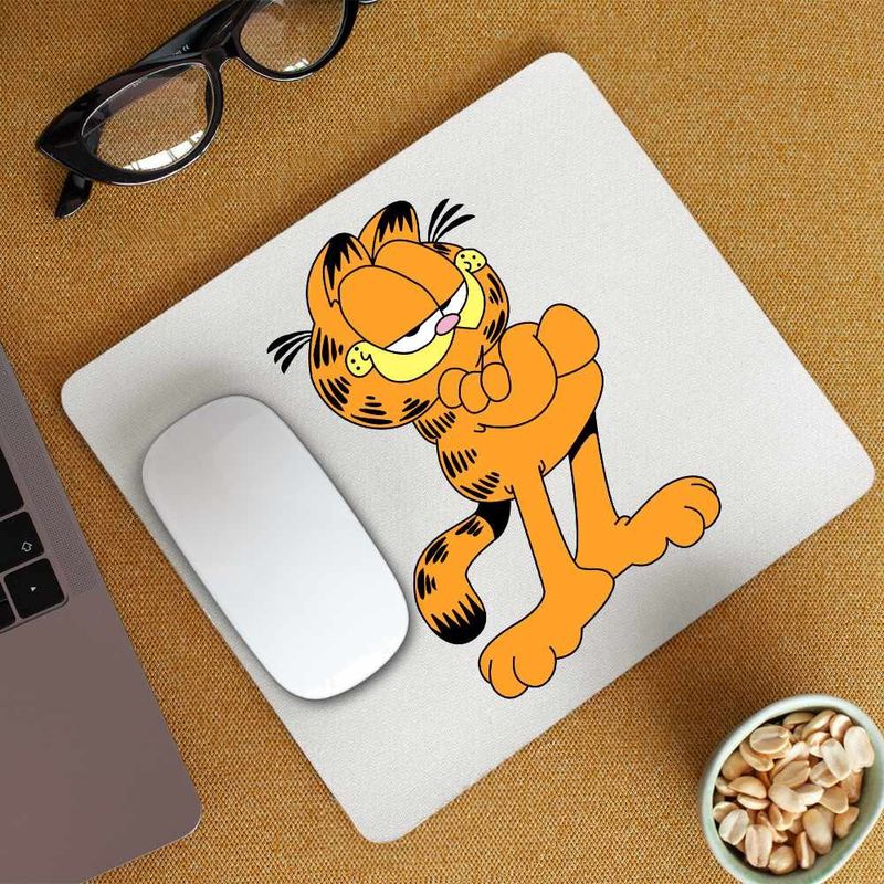 PC, gaming si accesorii - Periferice PC - Mousepad - Mousepad Garfield Motanul Lenes, CoolTrend, 21x19cm - Infinity.ro