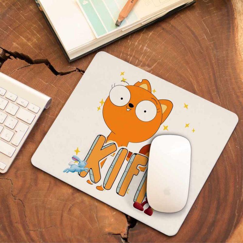 PC, gaming si accesorii - Periferice PC - Mousepad - Mousepad Kiff Chatterley Desene CoolTrend, 21x19cm - Infinity.ro