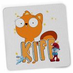 PC, gaming si accesorii - Periferice PC - Mousepad - Mousepad Kiff Chatterley Desene CoolTrend, 21x19cm - Infinity.ro