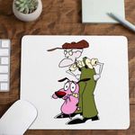 PC, gaming si accesorii - Periferice PC - Mousepad - Mousepad Curaj Cainele Fricos Bunicu Beagle, CoolTrend, 21x19cm - Infinity.ro