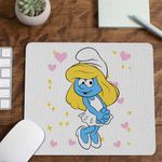 PC, gaming si accesorii - Periferice PC - Mousepad - Mousepad Strumfita Desene Copilarie Strumfii CoolTrend, 21x19cm - Infinity.ro