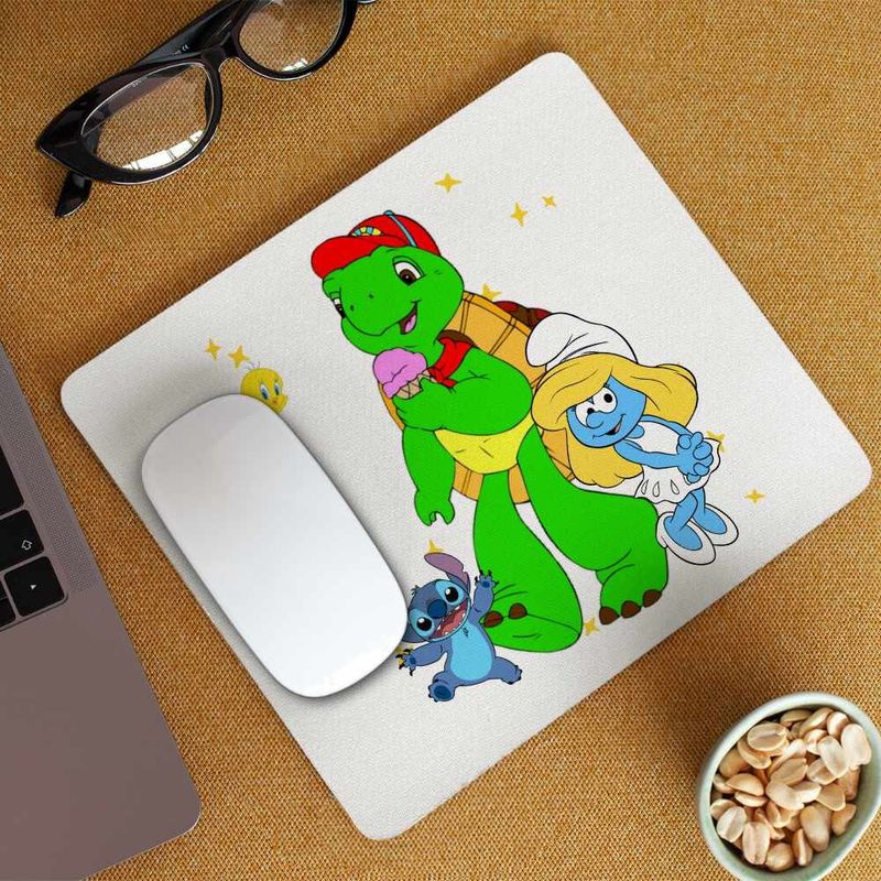PC, gaming si accesorii - Periferice PC - Mousepad - Mousepad Franklin Testoasa Inghetata CoolTrend, 21x19cm - Infinity.ro