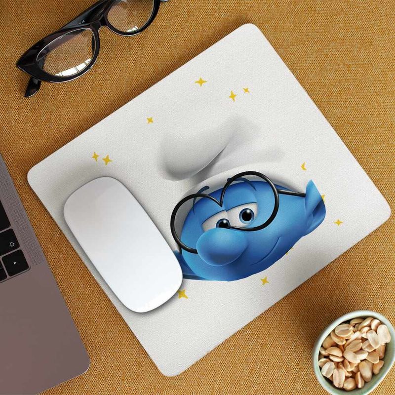 PC, gaming si accesorii - Periferice PC - Mousepad - Mousepad Strumfii Istetul CoolTrend, 21x19cm - Infinity.ro