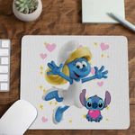 PC, gaming si accesorii - Periferice PC - Mousepad - Mousepad Strumfita Desene Strumfii CoolTrend, 21x19cm - Infinity.ro