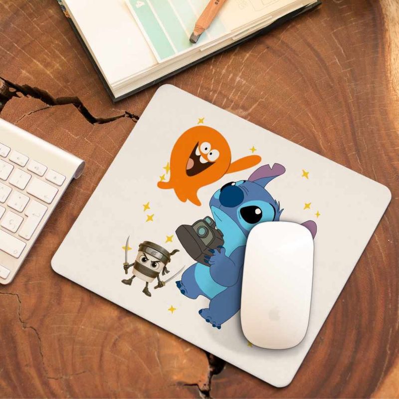 PC, gaming si accesorii - Periferice PC - Mousepad - Mousepad Lamput Stitch CoolTrend, 21x19cm - Infinity.ro