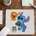 PC, gaming si accesorii - Periferice PC - Mousepad - Mousepad Lamput Stitch CoolTrend, 21x19cm - Infinity.ro