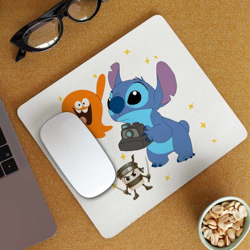 PC, gaming si accesorii - Periferice PC - Mousepad - Mousepad Lamput Stitch CoolTrend, 21x19cm - Infinity.ro
