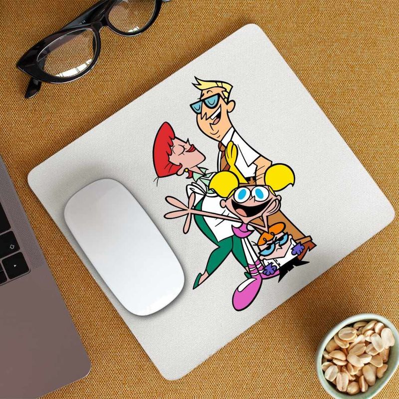 PC, gaming si accesorii - Periferice PC - Mousepad - Mousepad Laborator Dexter Familie, CoolTrend, 21x19cm - Infinity.ro