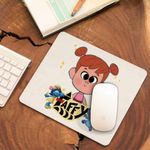 PC, gaming si accesorii - Periferice PC - Mousepad - Mousepad Addie Taffy Desen Raton CoolTrend, 21x19cm - Infinity.ro