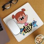 PC, gaming si accesorii - Periferice PC - Mousepad - Mousepad Addie Taffy Desen Raton CoolTrend, 21x19cm - Infinity.ro
